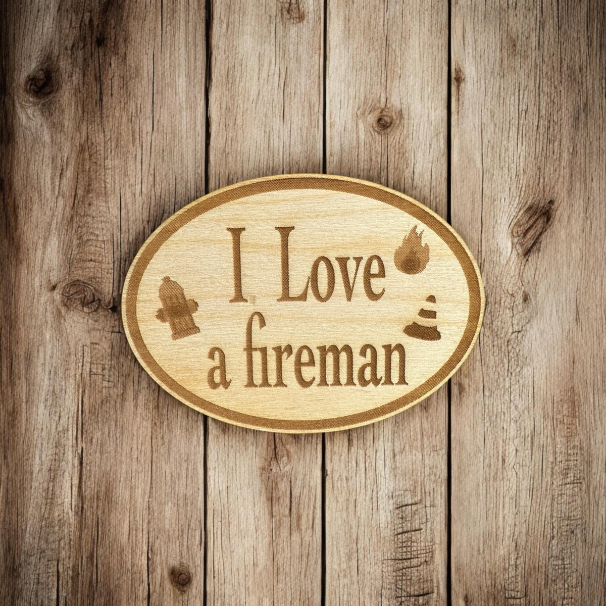 I Love a Nurse Magnet | Nurse Gift | Teacher Appreciation | Laser Engraved Magnet | Personalized Nurse Gift | Valentine's Day Gift