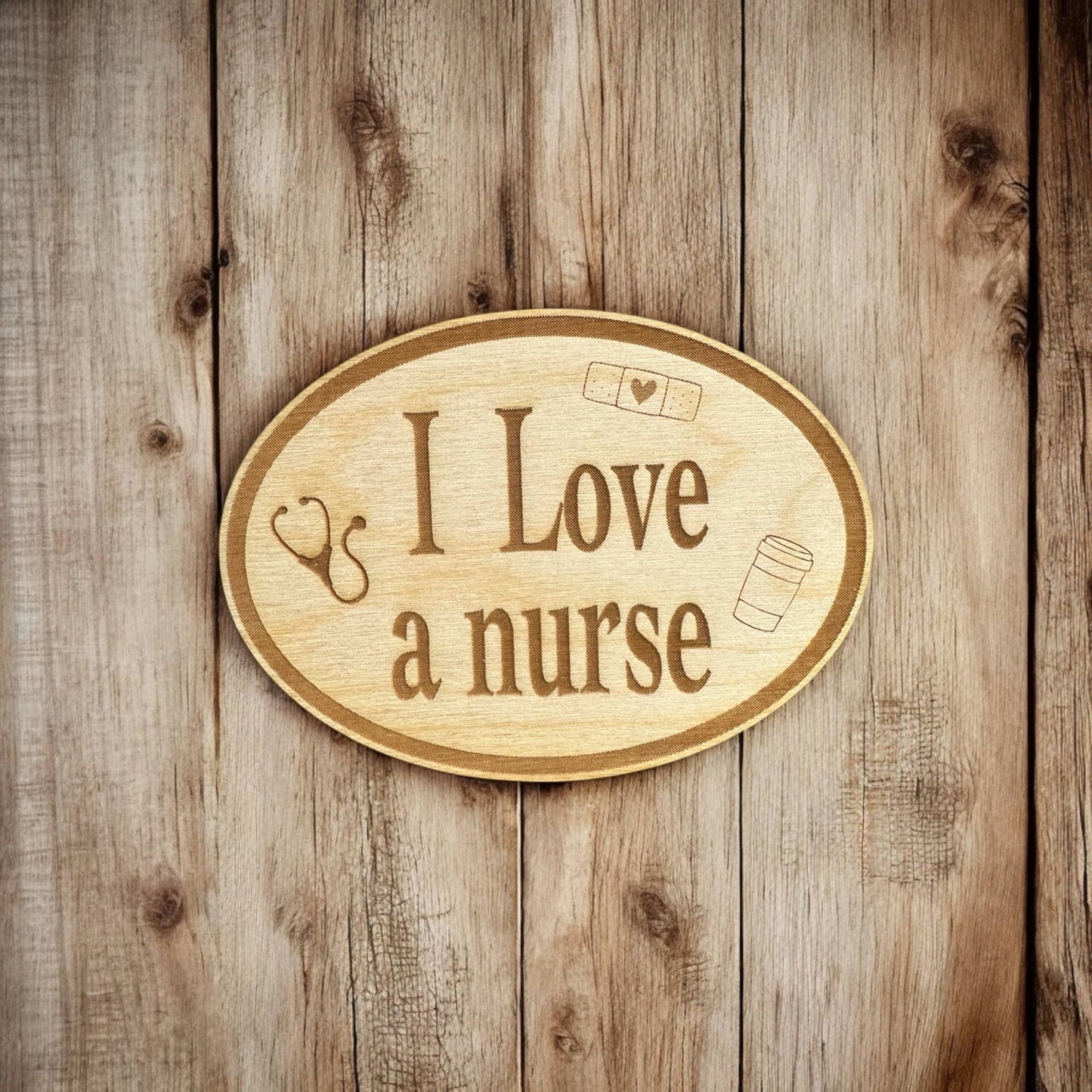 I Love a Teacher, Teacher Gift - Laser Engraved Magnet