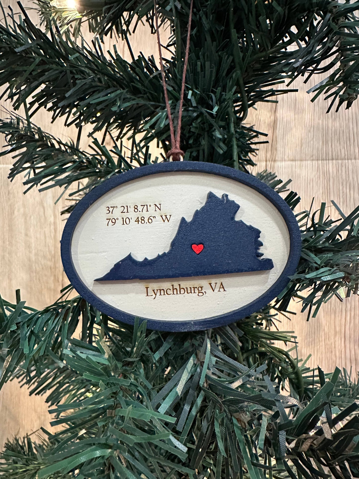 College personalized gift - Radford University Ornament