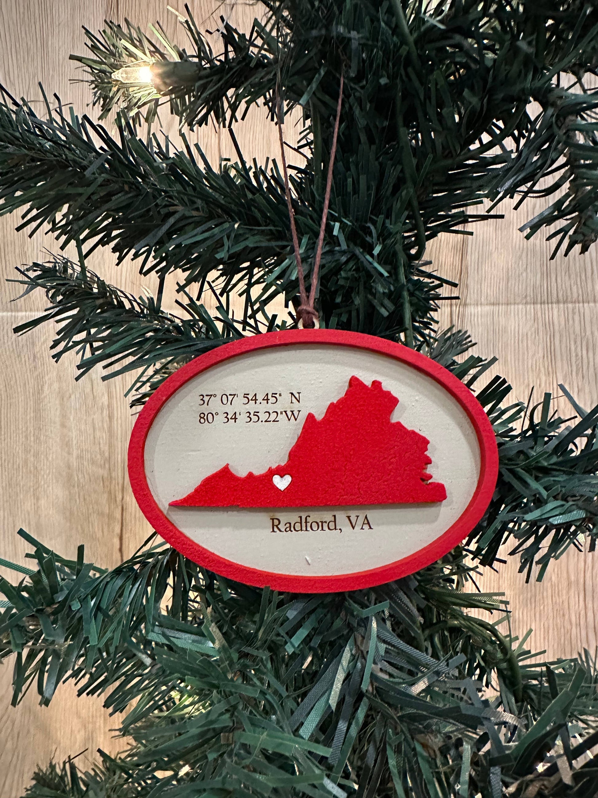 College personalized gift - Liberty University Ornament