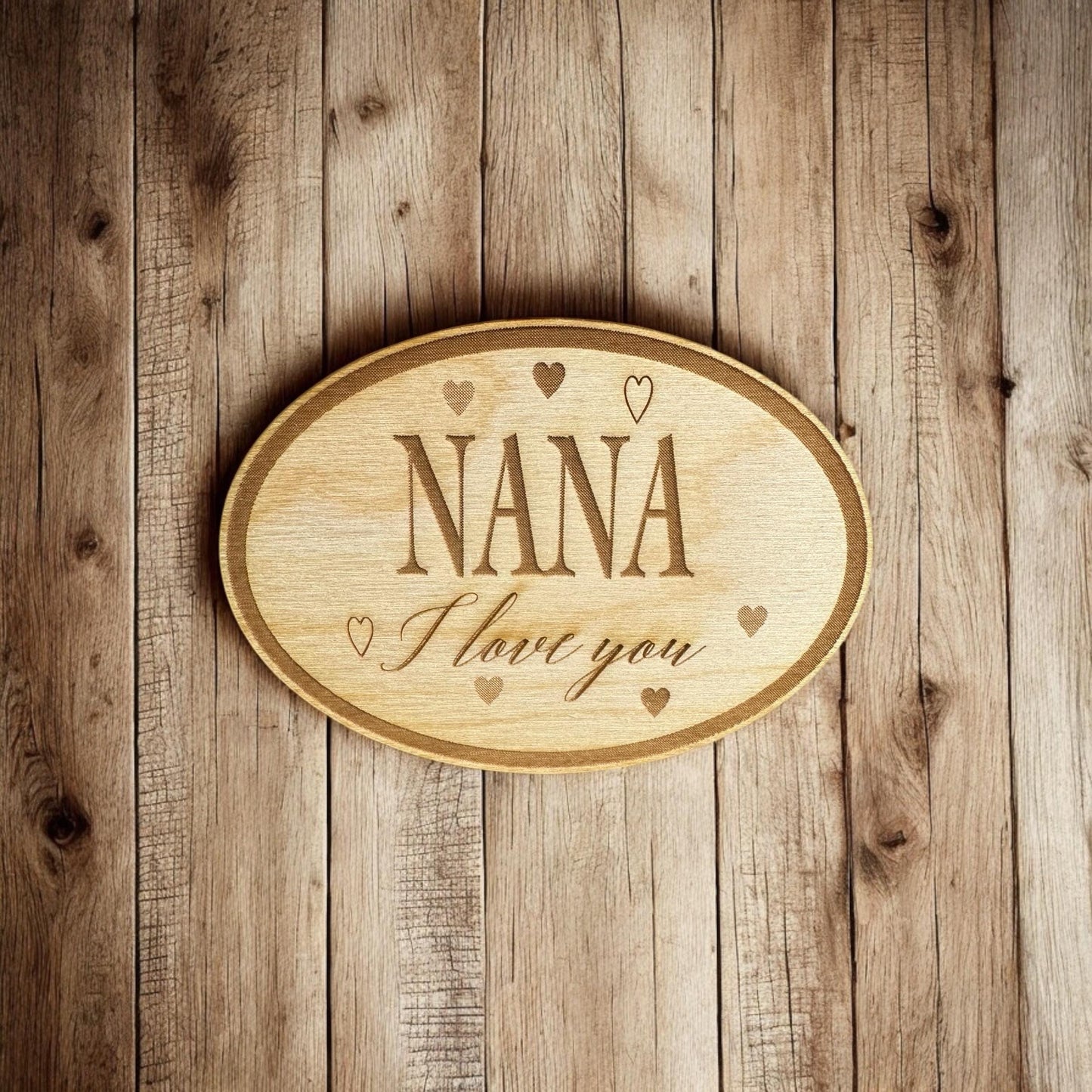 Mimi I love you Magnet | Valentine's Day Gift | Grandparent Gift | Gift for Grandma | Gift for Mom | Laser Engraved Magnet | Personalized
