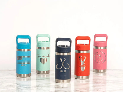 Personalized YETI Kids Tumblers and Water Bottles | 10, 12 & 18 oz