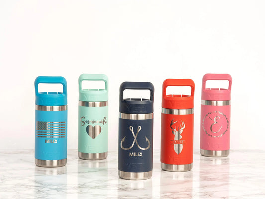 Personalized YETI Kids Tumblers and Water Bottles | 10, 12 & 18 oz