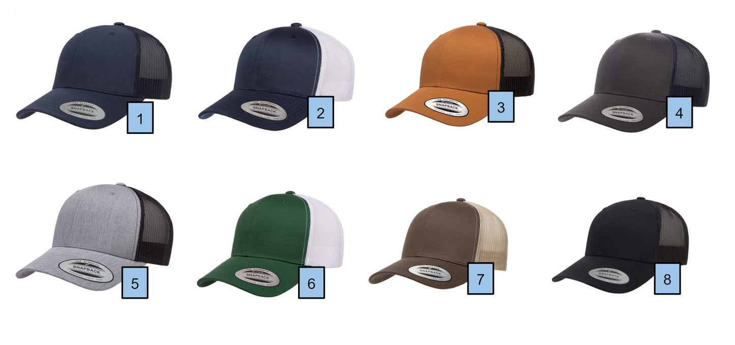 Dad Hat | Embroidered Dad Life Hat | Gift for Dad | Grandpa Hat | Snapback Hat | Gift for Granddad | Gifts for Men | Custom Hat for Dad