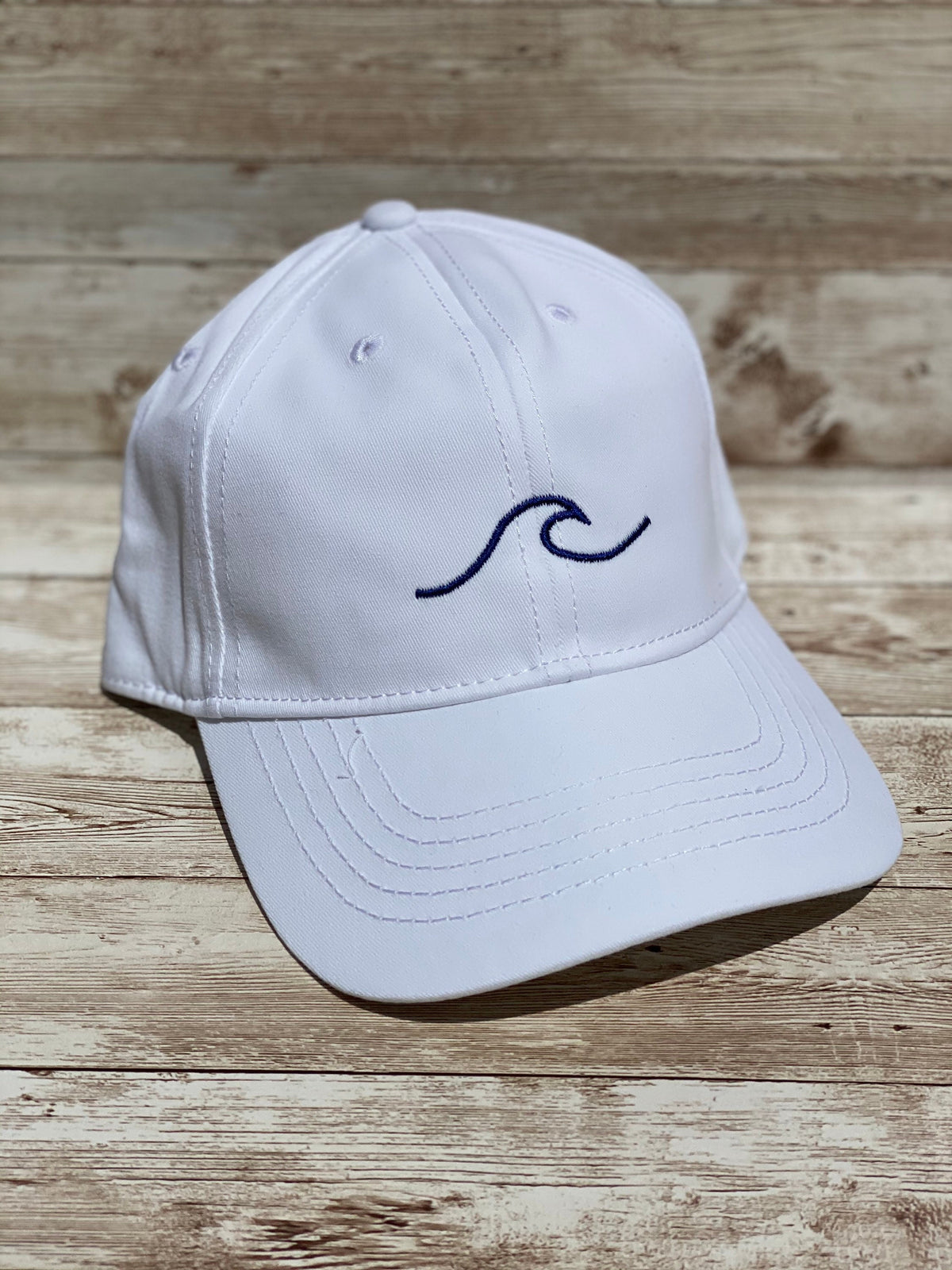 Embroidered Baseball Cap | Wave hat | Woman’s hat | Monogrammed Hat | Wave Outline Hat | Bachelorette Party Hat | Gift for Woman | Logo Hat