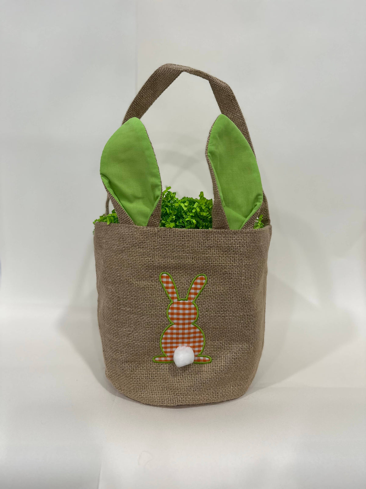 Easter Bunny Basket- Embroidered Easter Basket