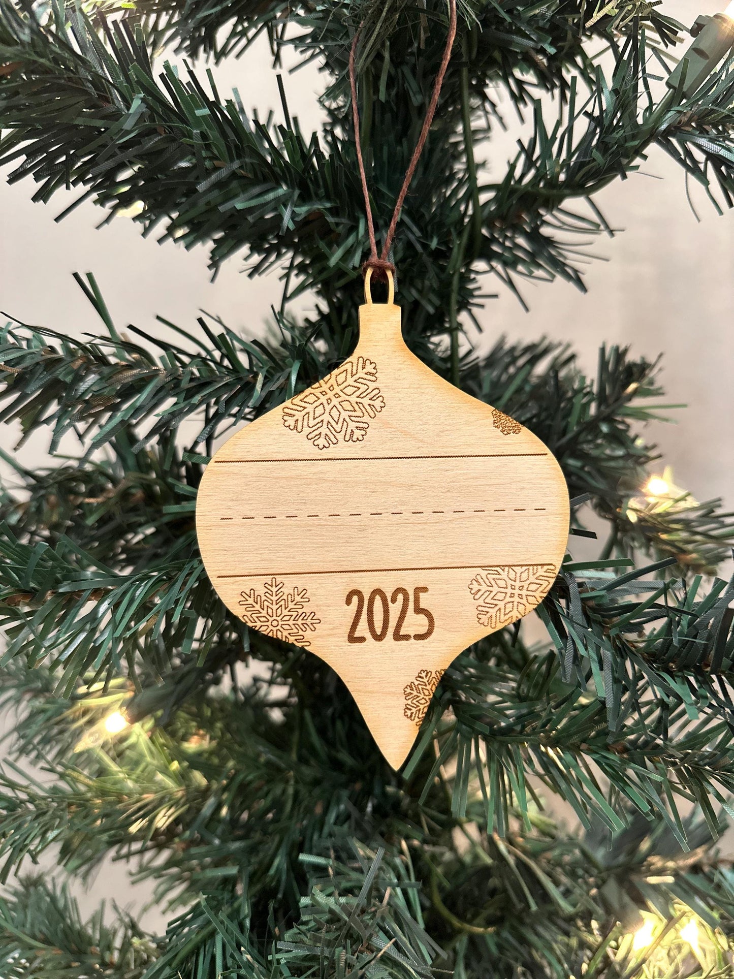 2025 Handwritten Name Christmas Ornament, Kid Keepsake, Child Keepsake Ornament, Handwritten Ornament for Grandparent, Personalized