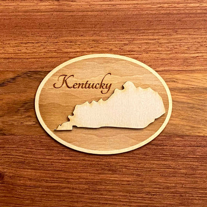 West Virginia personalized gift - Laser Engraved Magnet