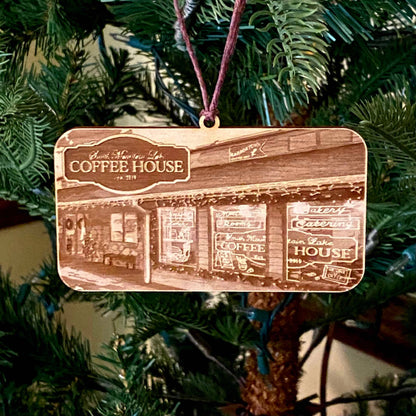 Custom Company Gift - Laser Engraved Ornament