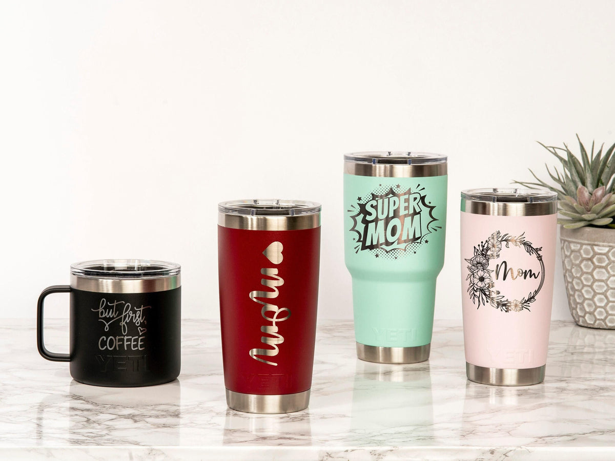 Recovered original Personalized Mom YETI Tumbler product photography
