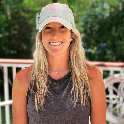 Monogrammed Hats For Women | Faded Baseball Cap | Bridesmaid Gifts | Personalized Hat for Women | Personalized Cotton Cap | Girls Weekend