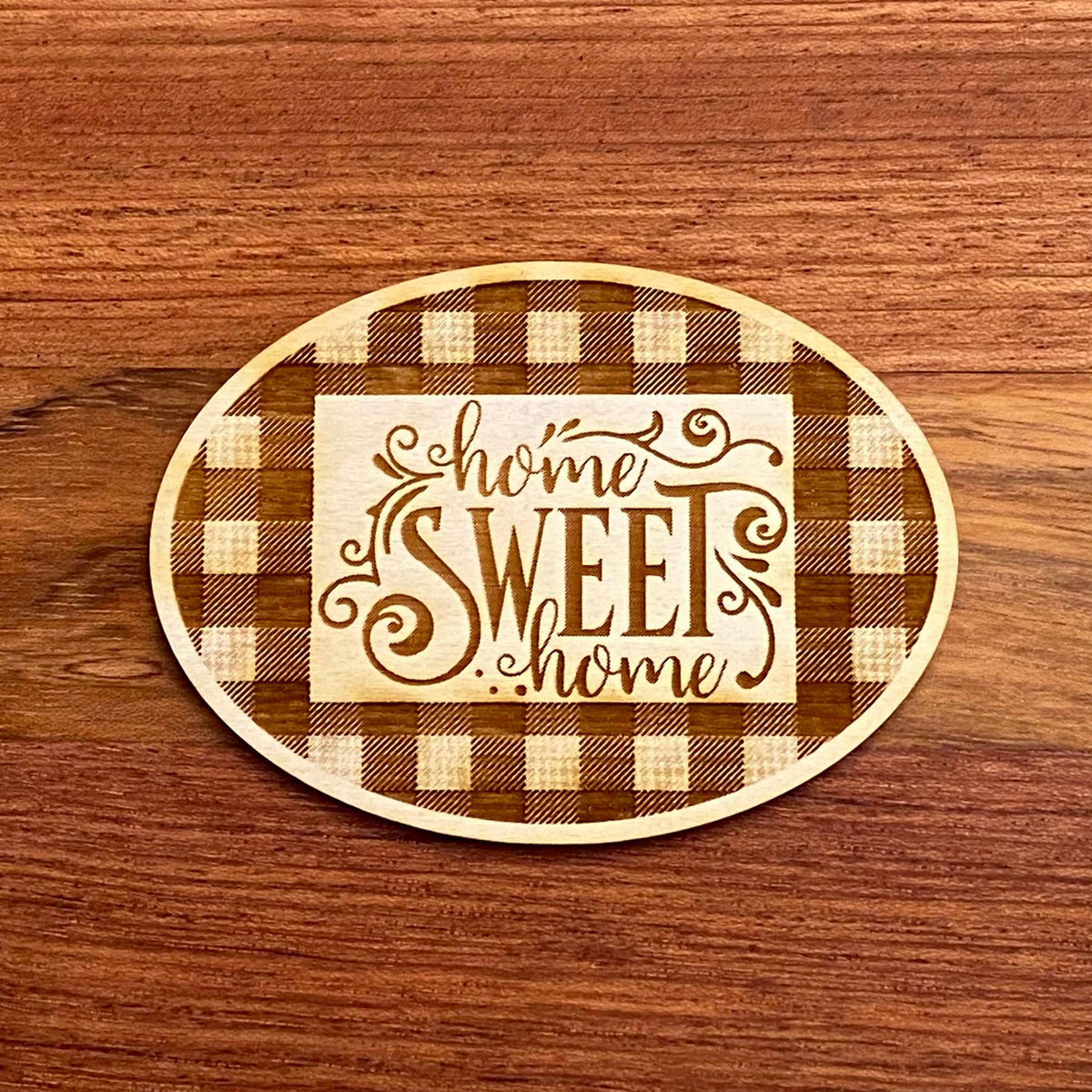 Home Sweet Home Gift - Laser Engraved Magnet