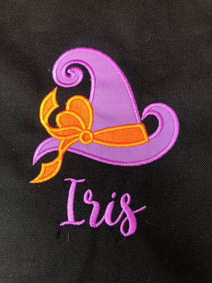 Personalized Halloween Bags | Trick or Treat Basket | Personalized Halloween Bucket | Embroidered Trick or Treat Bag | Halloween Tote