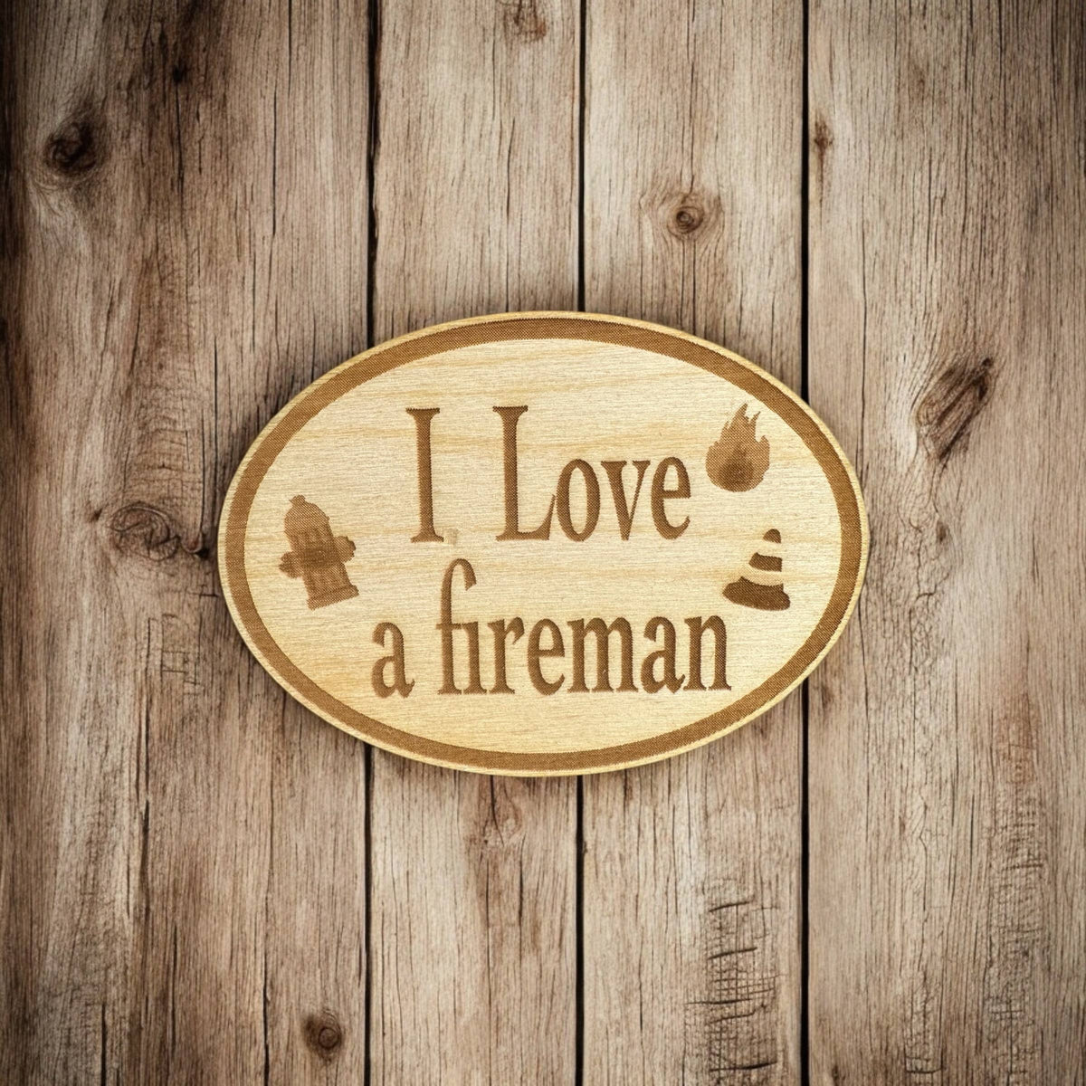 I Love a Teacher, Teacher Gift - Laser Engraved Magnet