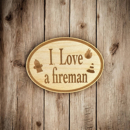 I Love a Teacher, Teacher Gift - Laser Engraved Magnet