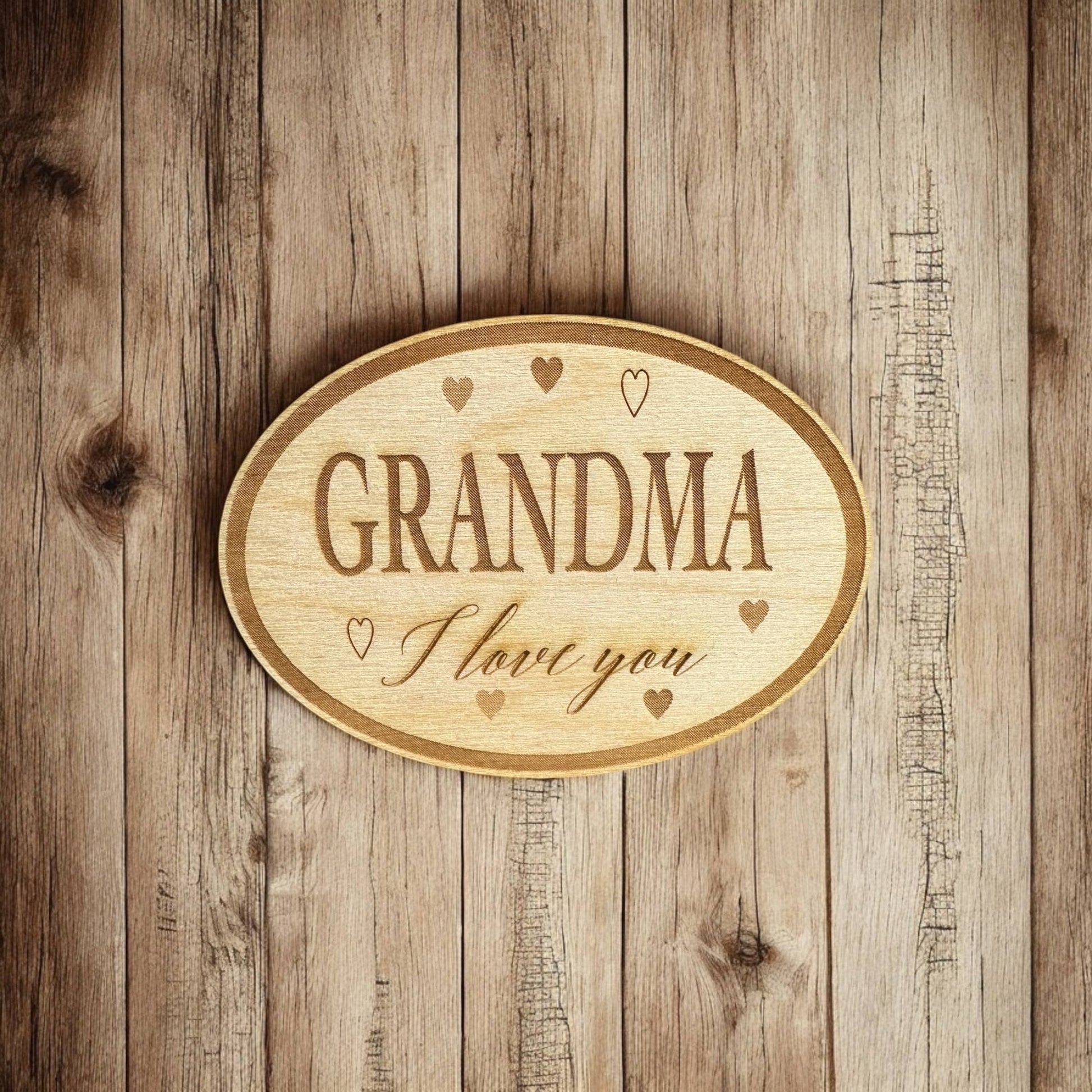 Mimi I Love You, Mother's Day Gift - Laser Engraved Magnet