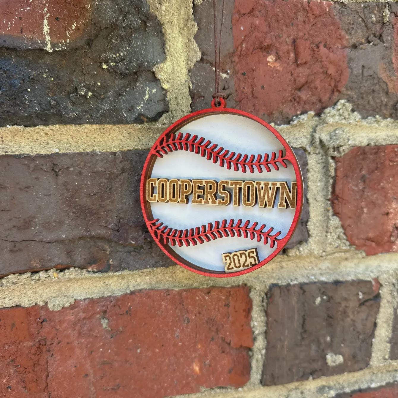 Custom Personalized Baseball Ornament, Baseball Gift for Coach, Baseball Player Gift, Personalized Baseball Team Gift,Christmas Gift for Boy