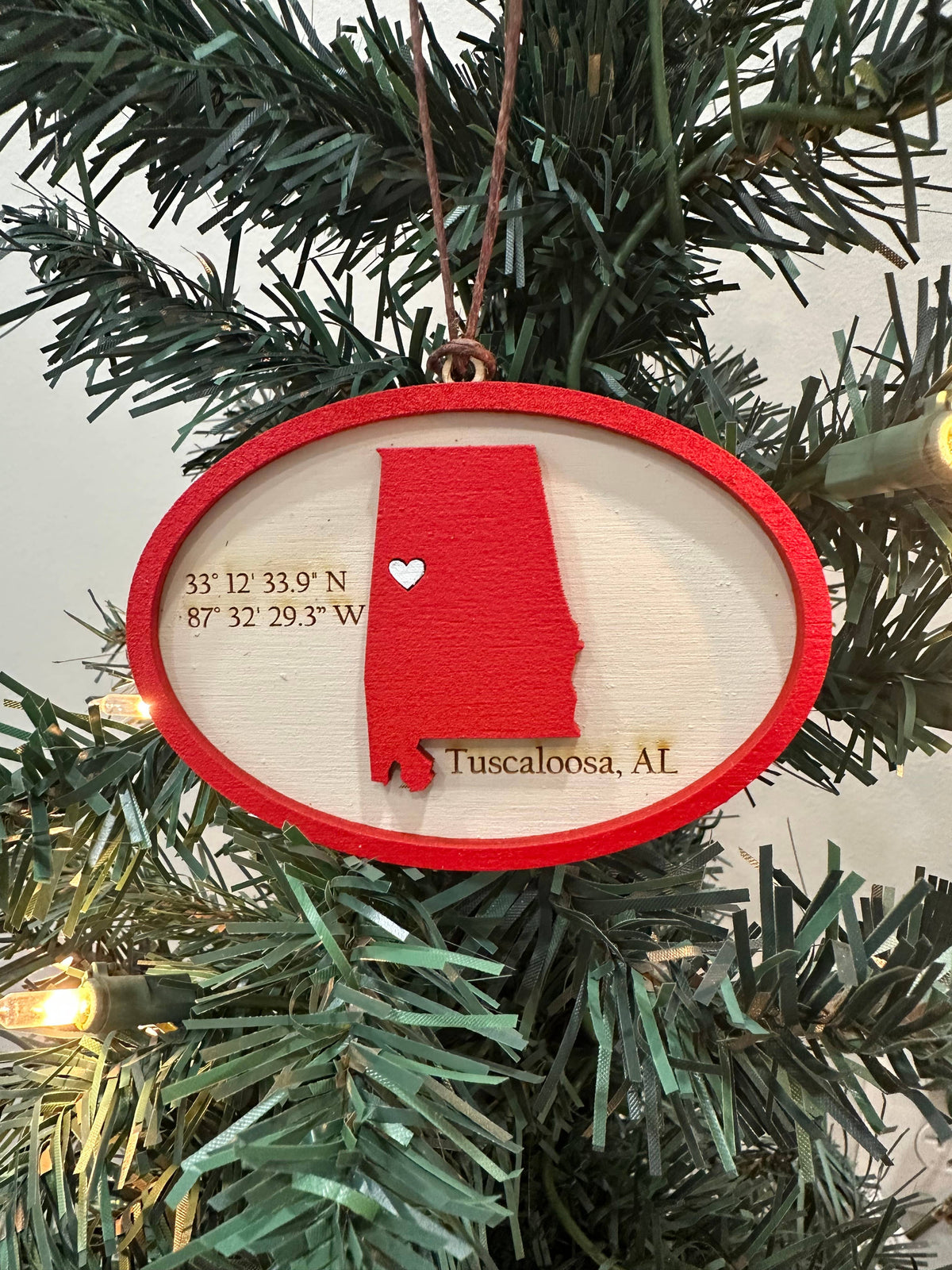 College personalized gift - University of Tennessee Ornament