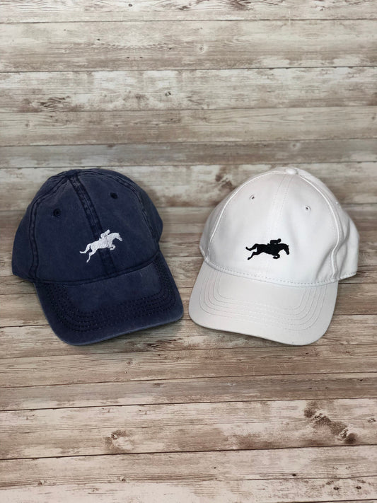 Jumping Horse Hat | Horse Jumper Hat | Jumping Horses | Jumping Horse Baseball Cap | Equestrian Hat | Mother's Day Horse Gift | Monogrammed