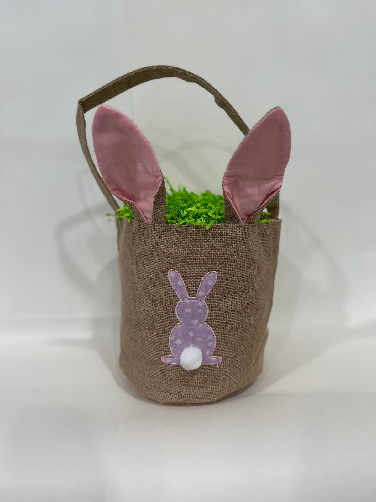 Easter Bunny Basket- Embroidered Easter Basket