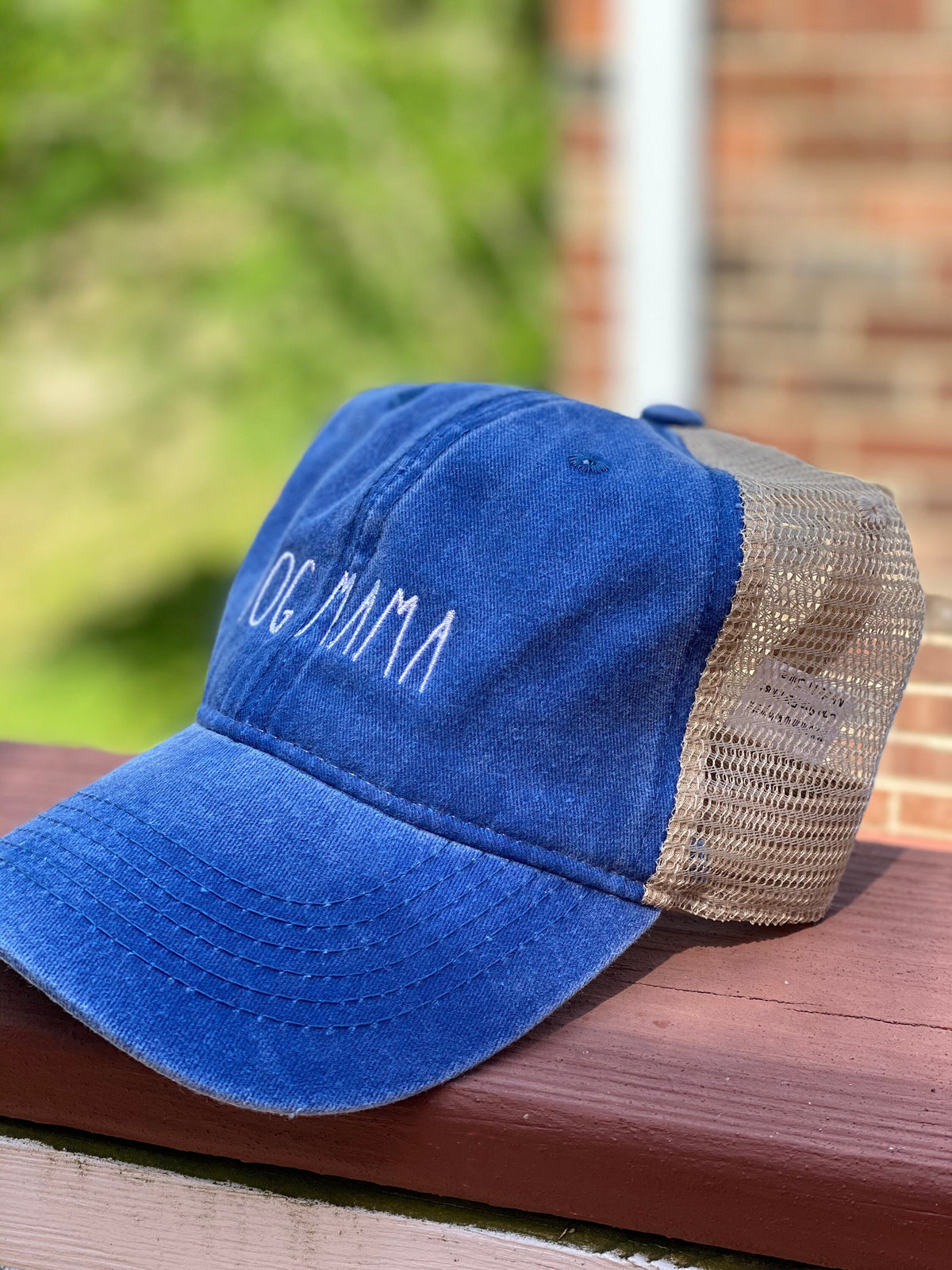 Dog Mom Baseball Cap | Dog Mama Baseball Hat | Embroidered Baseball Cap | Dog lover gifts | Dog Apparel | Trucker Baseball Hat | Faded Hat