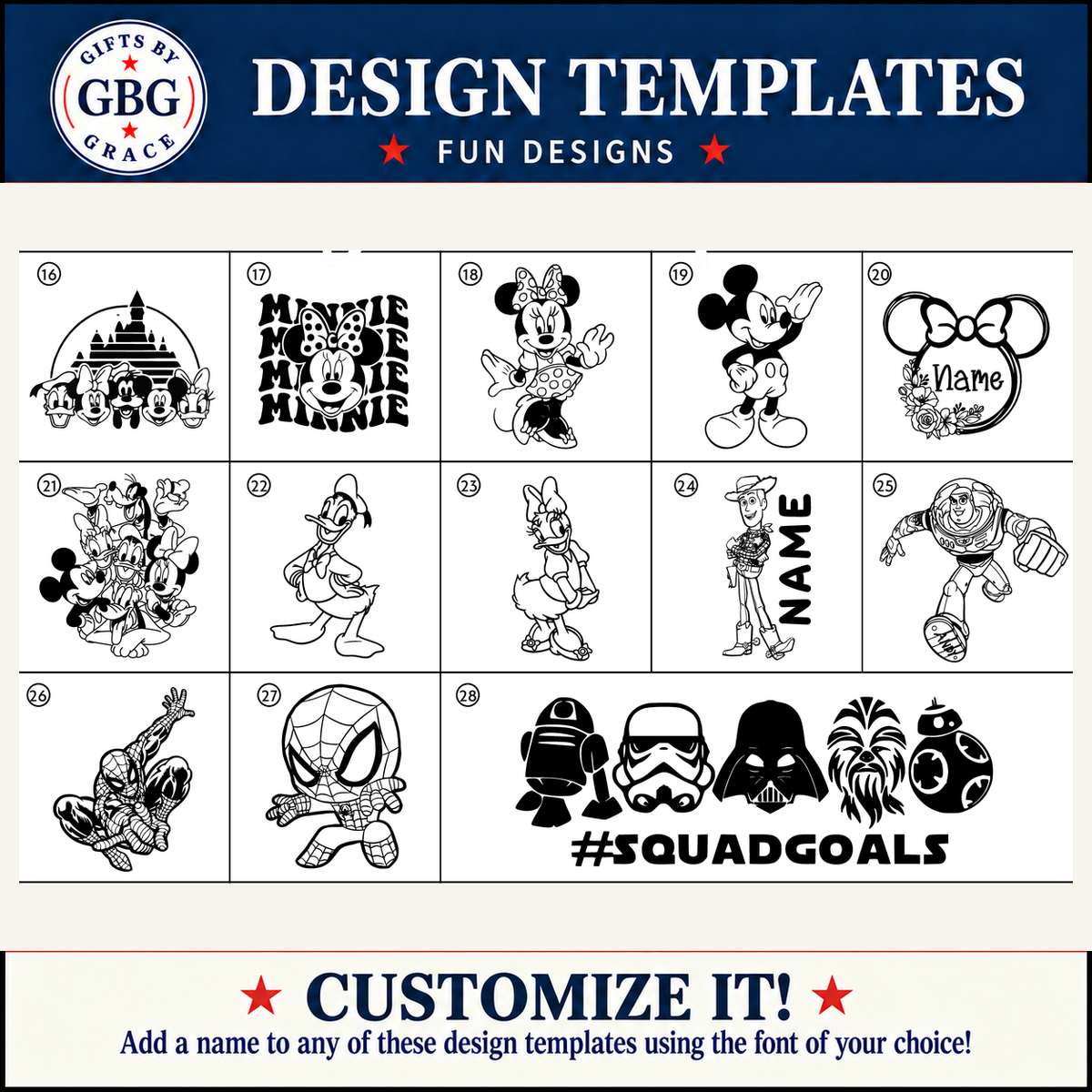 GBG design options