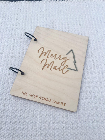 Christmas Card Holder / Merry Mail / Christmas Gift - legacy product image 3