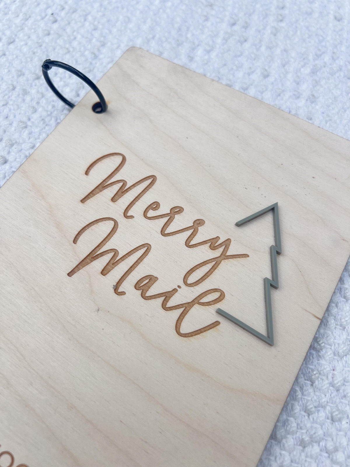 Christmas Card Holder / Merry Mail / Christmas Gift - legacy product image 5