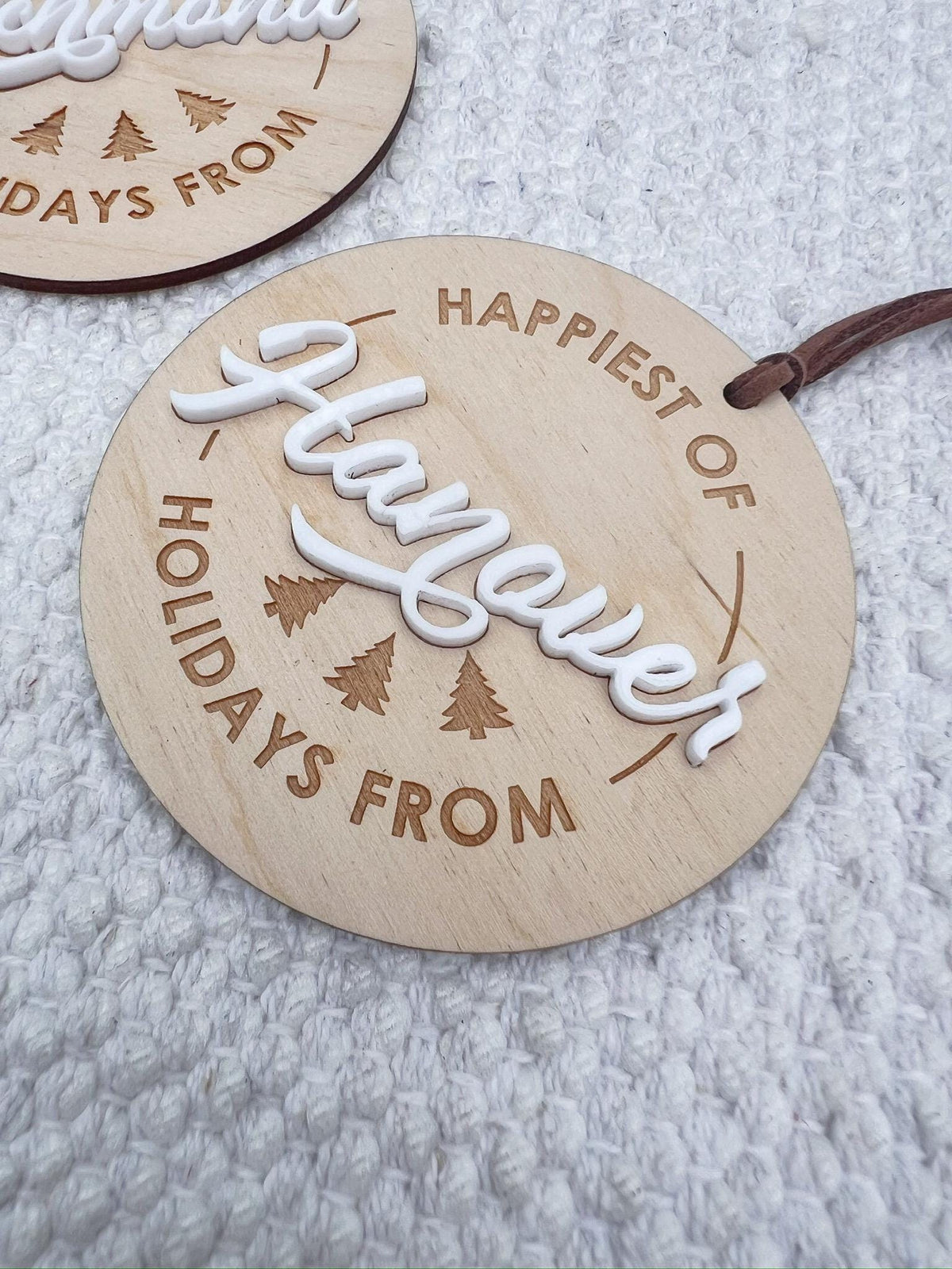 Richmond Virginia Ornament, Laser Engraved Holiday Keepsake - legacy product image 3