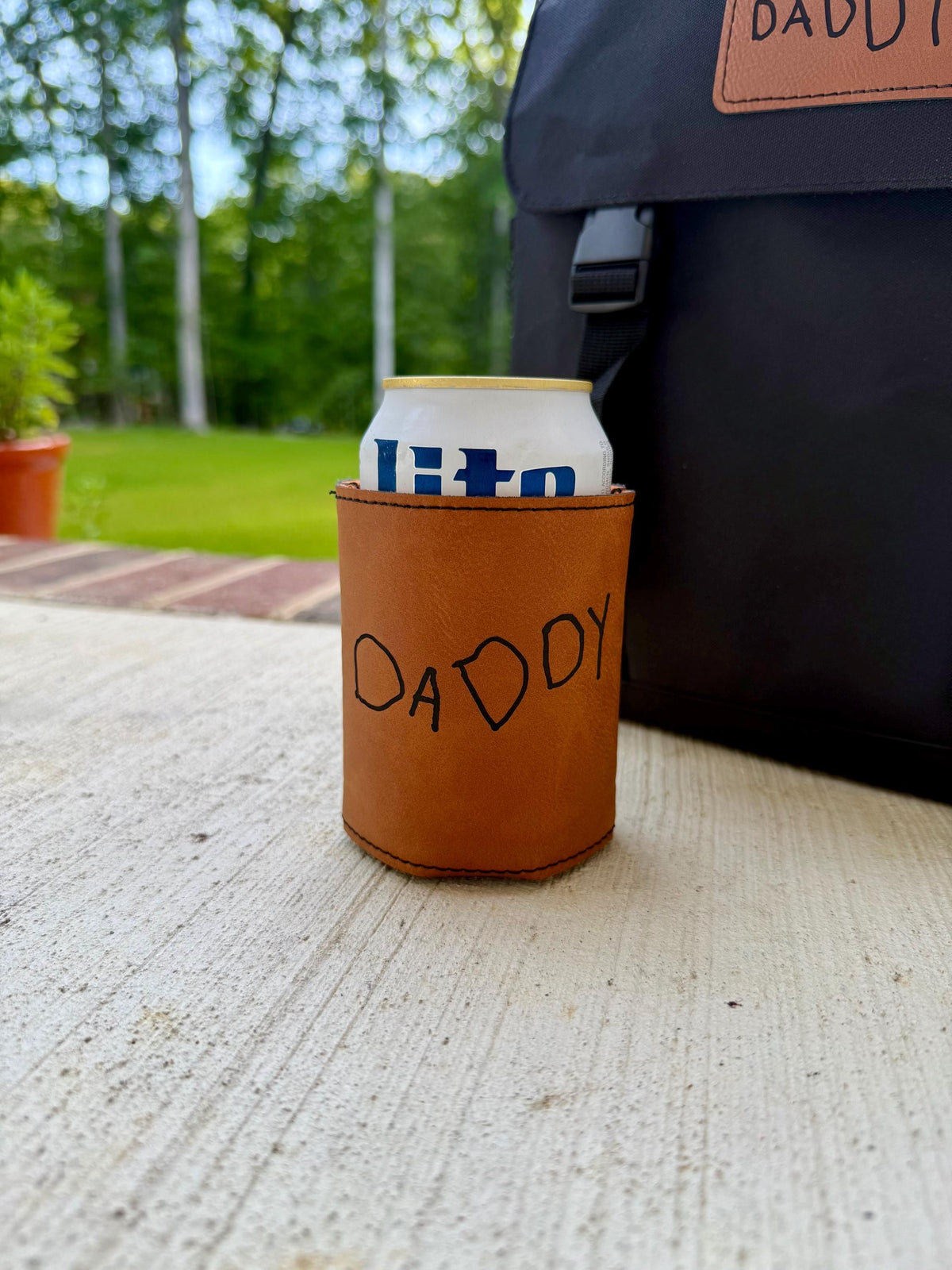 Personalized Backpack Cooler for Dad – Custom Handwriting Patch, Father's Day Gift - legacy product image 4