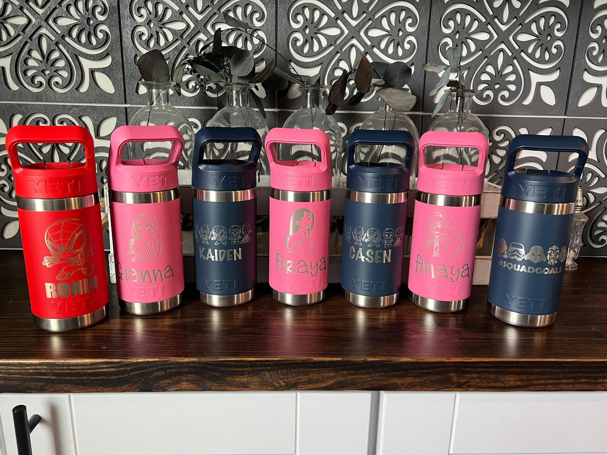 Personalized YETI Kids Water Bottle: Engraved Disney, Marvel, Star Wars - legacy product image 8